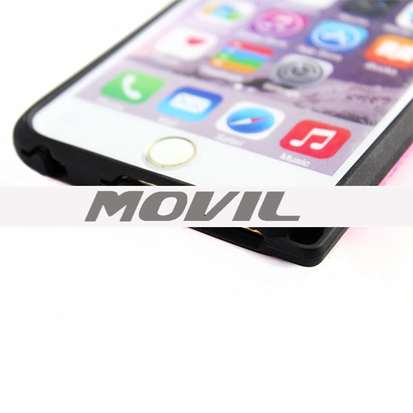 NP-2198 alta calidad tpu   pc funda para Apple iPhone 6 plus-3